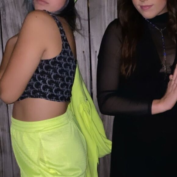 Forever21 “Girl” Crop Top - Picture 4 of 4